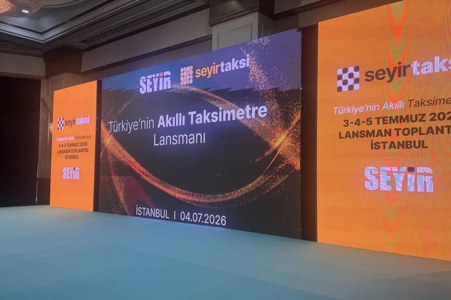 Kurumsal lansman etkinliğinden kare